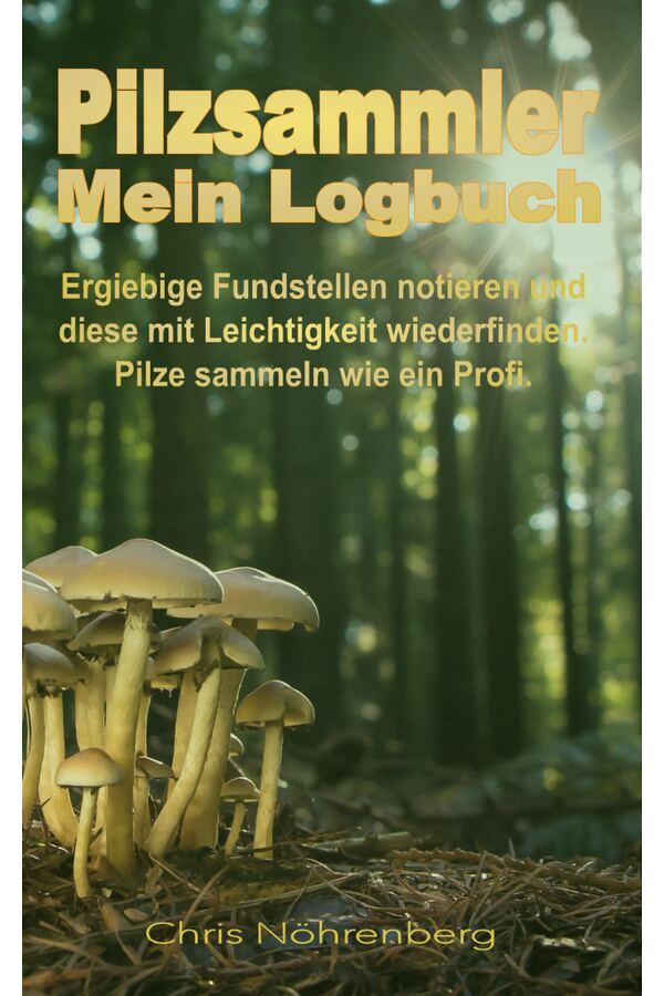 Cover Pilzsammler Mein Logbuch